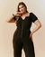 Macacão utilitário zíper plus size - comprar online