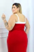Vestido canelado náutico botões na internet