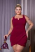 Vestido julia curto decote V plus size - O Melhor da Moda Plus Size está na Toda Toda | Confira
