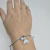 Pulsera con colita de ballena y perla blanca (A.Q.) - comprar online