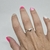 Anillo corazón macizo (Acero Blanco) - comprar online