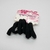 Colitas x 6 lisas negras - comprar online