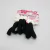 Colitas x 6 lisas negras - comprar online
