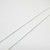 Cadena espiga (3.0mm - 50cm) (Acero Blanco)