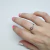 Anillo doble cuadrado (A.Q.) - comprar online