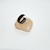 Anillo negro con cadena (A.Q.) - comprar online