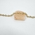 Pulsera espejo (1.6mm-18cm) (Acero Dorado) - comprar online