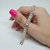 Pulsera Dorada de fiesta con cristales (Fantasía) - comprar online