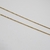 Cadena rolo cuadrado (2.0mm - 50cm) (Acero Dorado) - comprar online