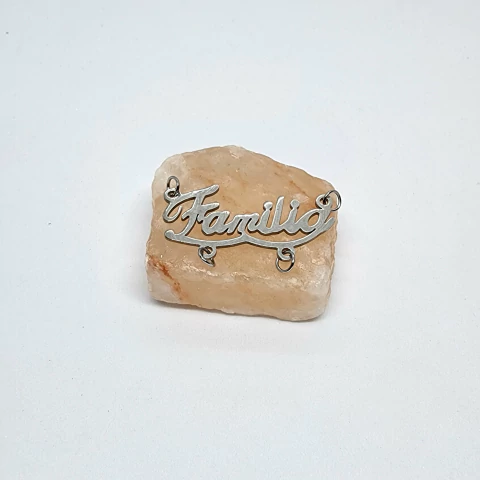 Dije percha para dos "Familia" (A.Q)