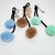 Llavero pompón con dije (colores y dijes surtidos) - tienda online