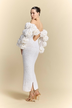 Imagem do Dress branco Flores