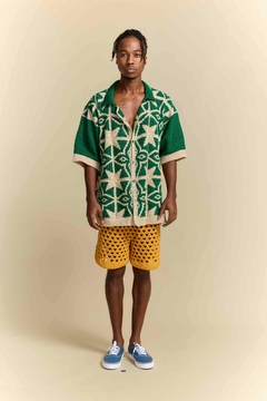 Camisa polo arabesco