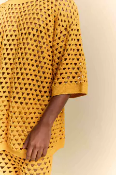 Tshirt Ampla Mustard - comprar online