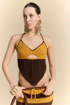 Top V Bicolor na internet