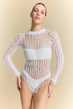 Body Bordado Branco - loja online