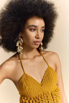 Top Rolotê Mel - comprar online