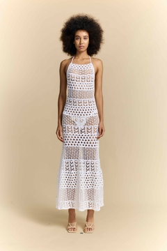 Dress Branco Vazado na internet