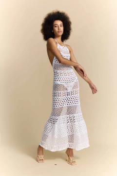Dress Branco Vazado