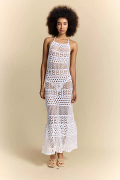 Dress Branco Vazado