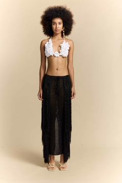 Saia Franjas Black - comprar online