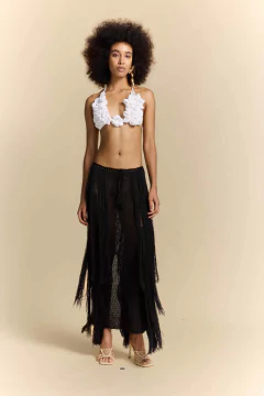 Imagem do Saia Franjas Black