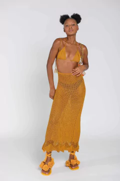 Salopete Mel + Top - Atelie Mão de Mãe