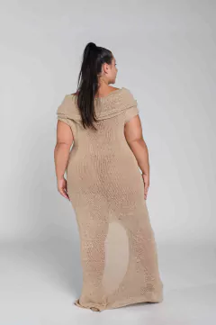 Dress Nude Capuz on internet