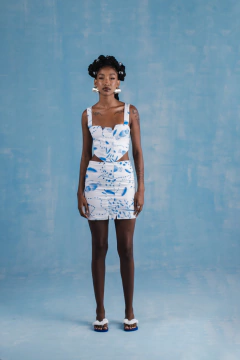 Vestido Recorte Linen Abre Caminho - comprar online