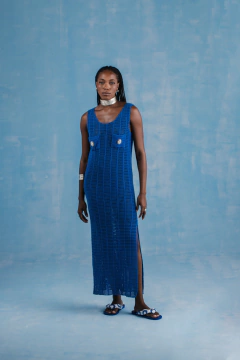 Vestido Longo Odaya Fenda - buy online