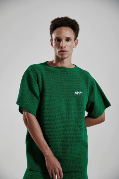 T-SHIRT FOLHA EM CROCHÊ - buy online
