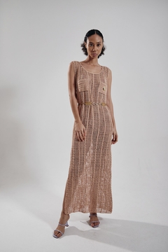 DRESS LONGO NUDE