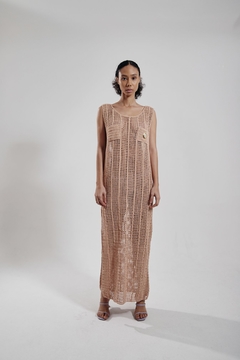 DRESS LONGO NUDE - comprar online