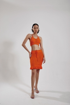 CROPPED REDE LARANJA - comprar online
