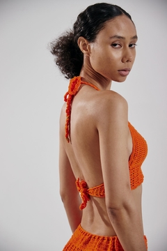 CROPPED REDE LARANJA