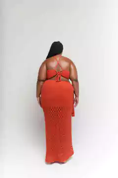 Image of Dress Chama Fenda Lateral