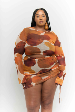 Blusa ML Tule Cabaça