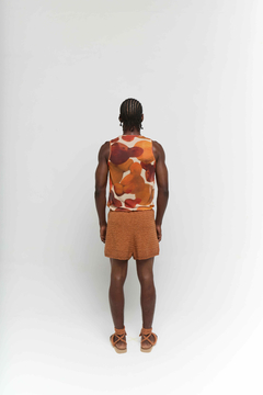 Short Ocre moulage na internet