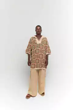 Camisa Square Agua de Meninos - Atelie Mão de Mãe