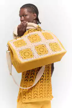 Blusa crochê com manga - Amarelo - (cópia) - buy online