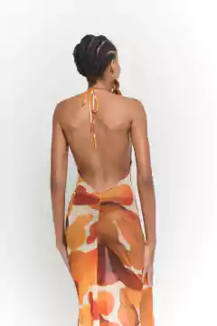 Blusa Crochê Laranja & Gelo - (cópia) - online store