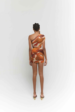 Dress Drapeado Tule Cabaças - loja online