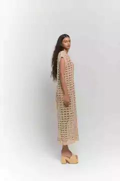 Vestido de Crochê Mostarda - (cópia) - buy online