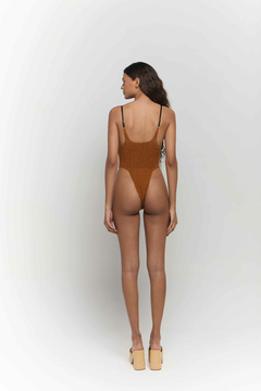 Body Crochê Ocre Retrô - loja online