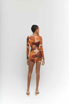 Blusa ML Tule Cabaça na internet