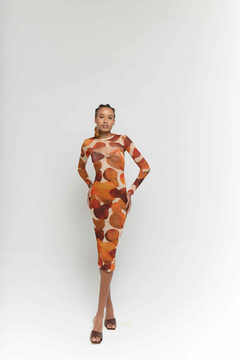 Dress Midi Tule Cabaça