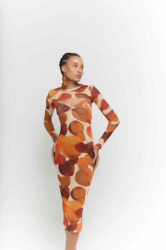 Dress Midi Tule Cabaça - loja online