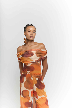 Camisa Drapeada Tule Cabaça - loja online