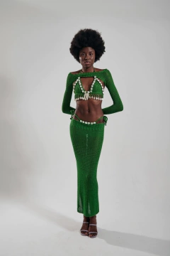 BOLERO MANGA EM CROCHÊ - buy online