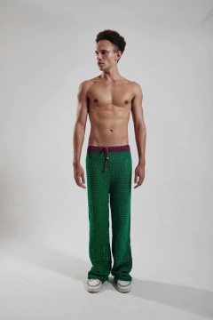 CALÇA BICOLOR EM CROCHÊ - buy online